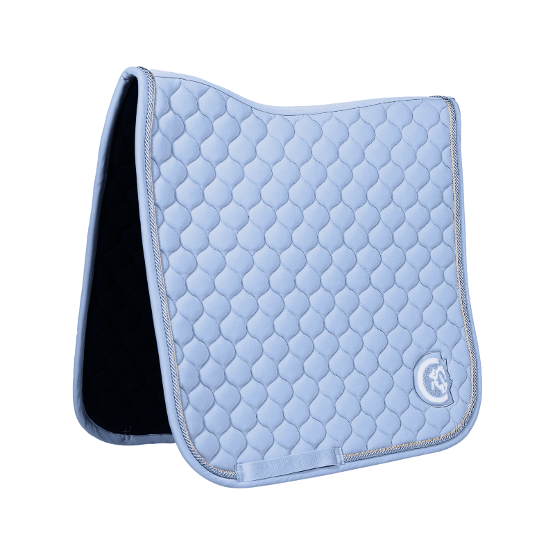 Kentucky Horsewear - Tapis de dressage 3D logo Onion Quilt bleu clair | - Ohlala