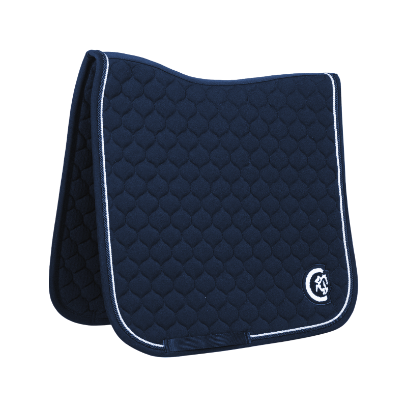 Kentucky Horsewear - Tapis de dressage 3D logo Onion Quilt marine | - Ohlala