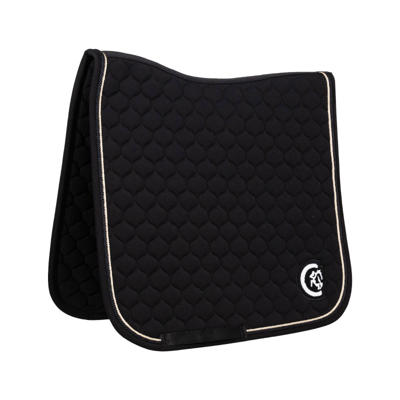 Kentucky Horsewear - Tapis de dressage 3D logo Onion Quilt noir | - Ohlala