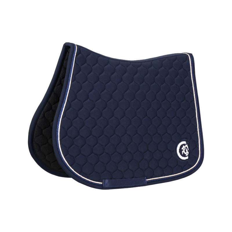 Kentucky Horsewear - Tapis de selle 3D logo Onion Quilt marine | - Ohlala