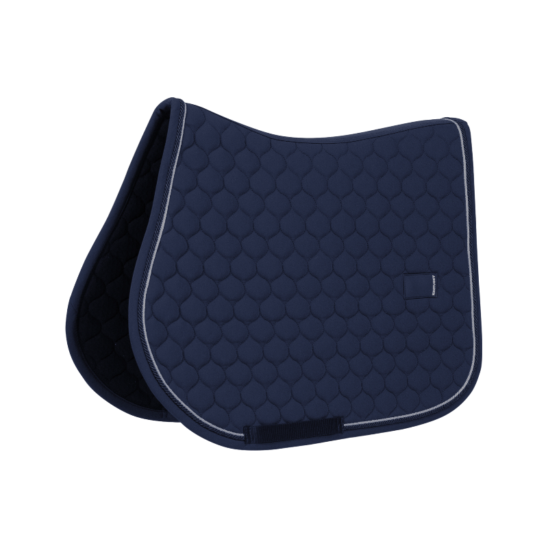Kentucky Horsewear - Tapis de selle Rubber logo marine | - Ohlala