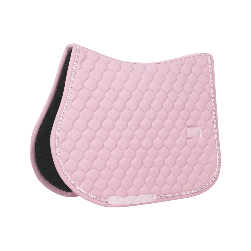 Kentucky Horsewear - Tapis de selle Rubber logo rose clair | - Ohlala