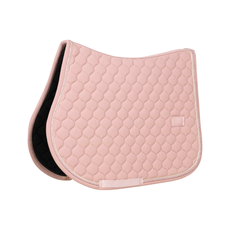 Kentucky Horsewear - Tapis de selle Rubber logo vieux rose | - Ohlala