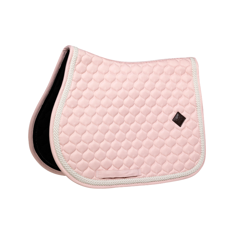 Kentucky Horsewear - Tapis de selle Plaited Cord rose pâle | - Ohlala