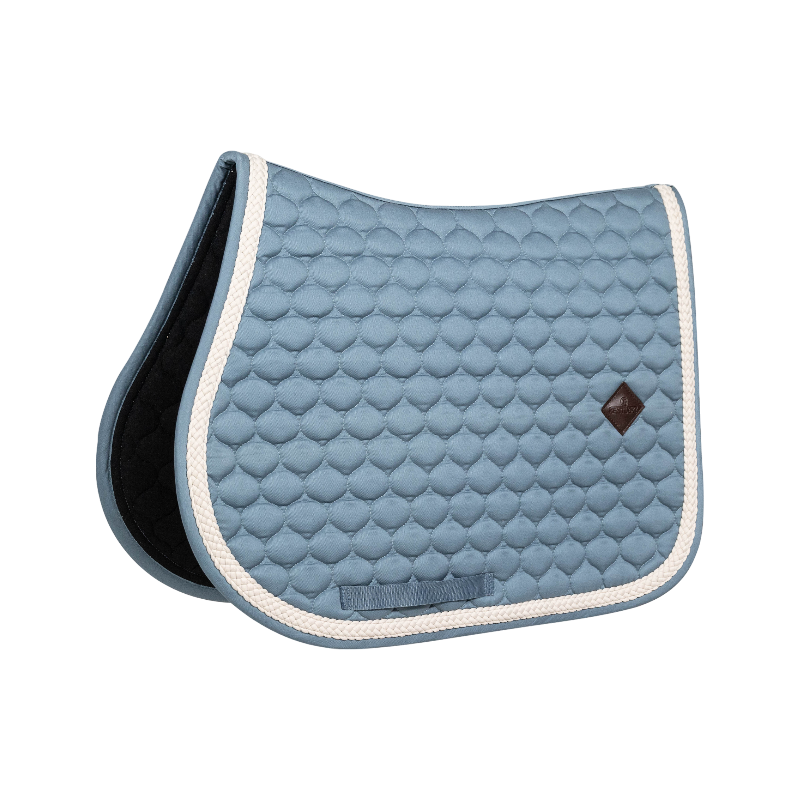 Kentucky Horsewear - Tapis de selle Plaited Cord bleu ciel | - Ohlala