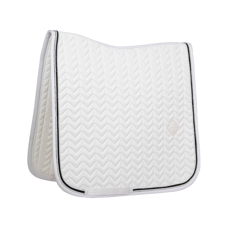 Kentucky Horsewear - Tapis de dressage Metal Chain blanc | - Ohlala