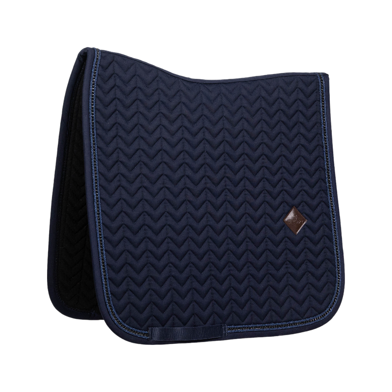 Kentucky Horsewear - Tapis de dressage Metal Chain marine | - Ohlala