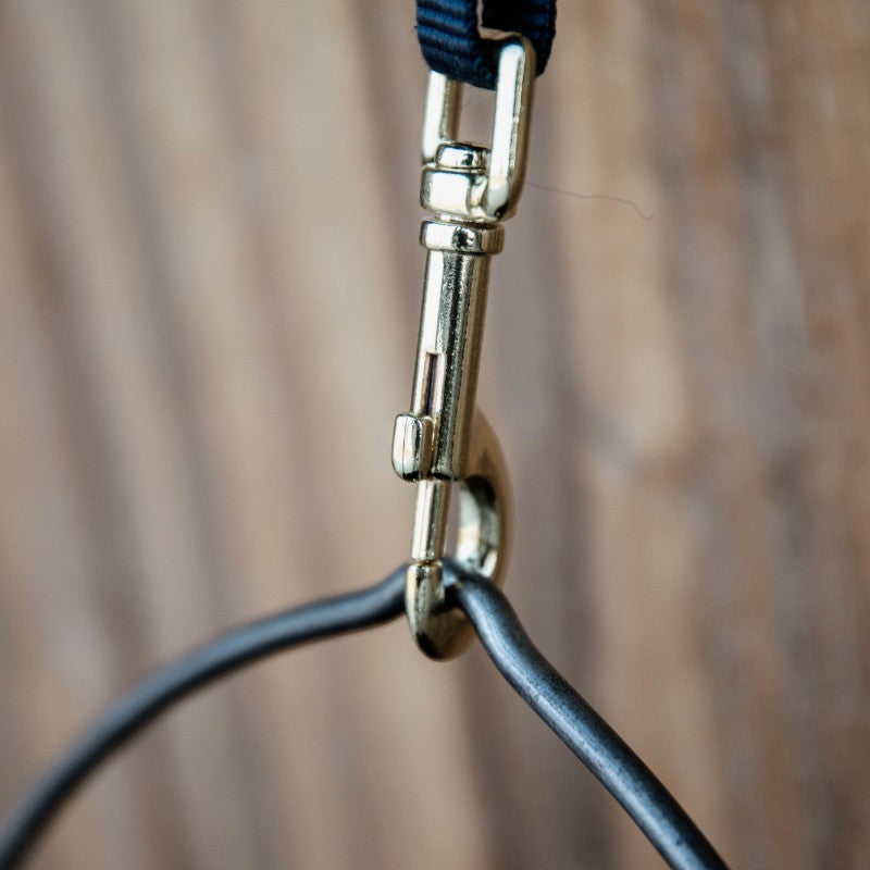 Kentucky Horsewear - Lanière d'attache longue nylon marine | - Ohlala