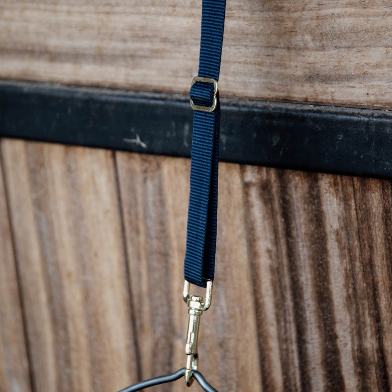 Kentucky Horsewear - Lanière d'attache longue nylon marine | - Ohlala