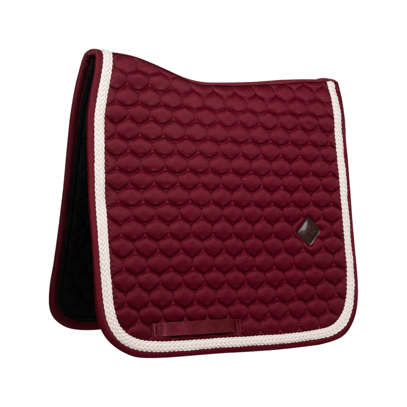 Kentucky Horsewear - Tapis de dressage Plaited Cord bordeaux | - Ohlala