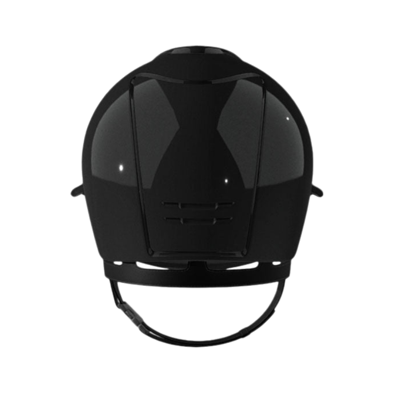 KEP - Casque d'équitation Cromo 2.0 Shine 2 noir visière polo cadre gold | - Ohlala