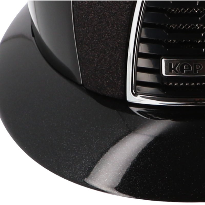 KEP - Casque Cromo 2.0 shine noir Star visière polo diamond | - Ohlala