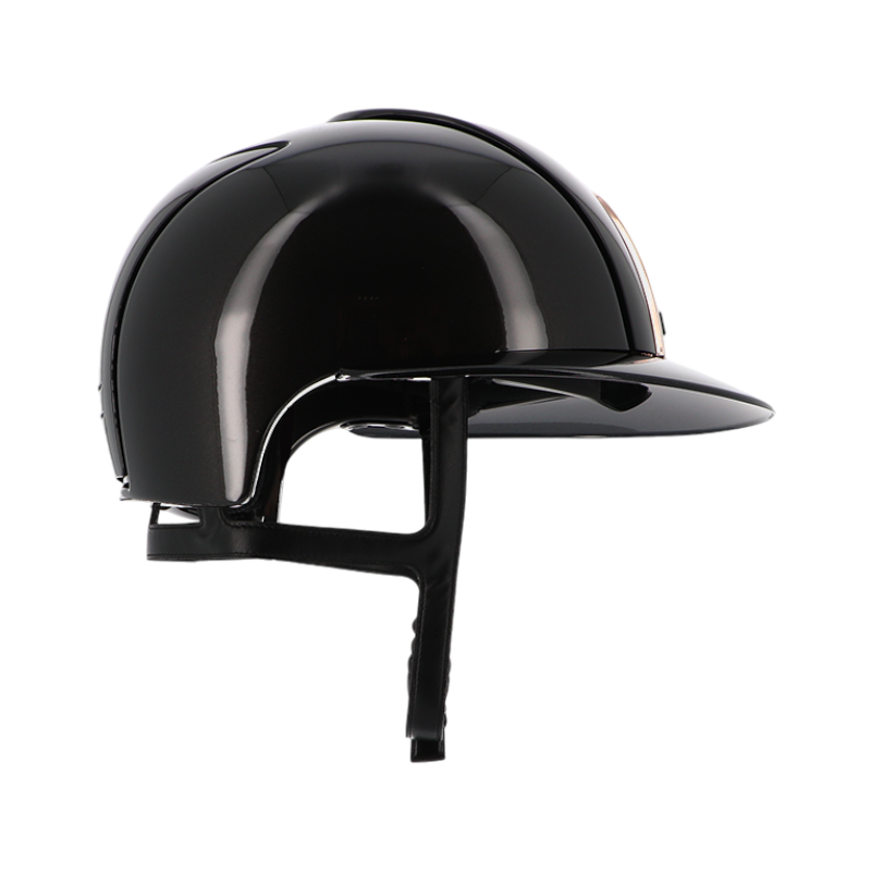 KEP - Casque Cromo 2.0 shine noir logo rose gold polo diamond | - Ohlala