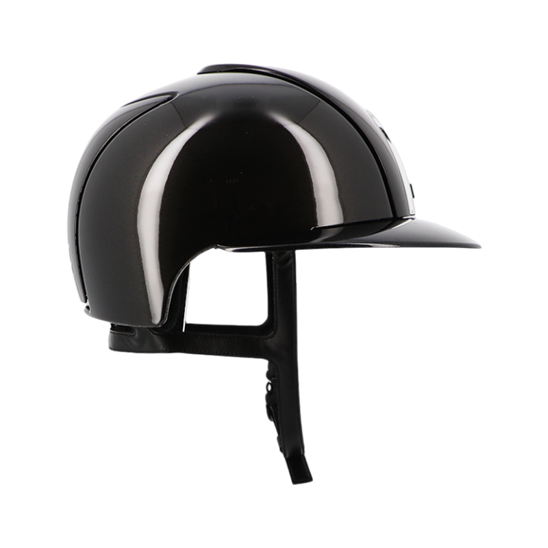 KEP - Casque Cromo 2.0 shine noir visière polo diamond | - Ohlala