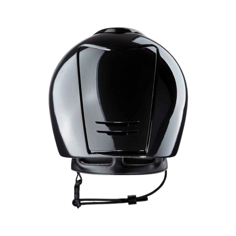 KEP - Casque d'équitation Cromo 2.0 Shine noir visière standard | - Ohlala