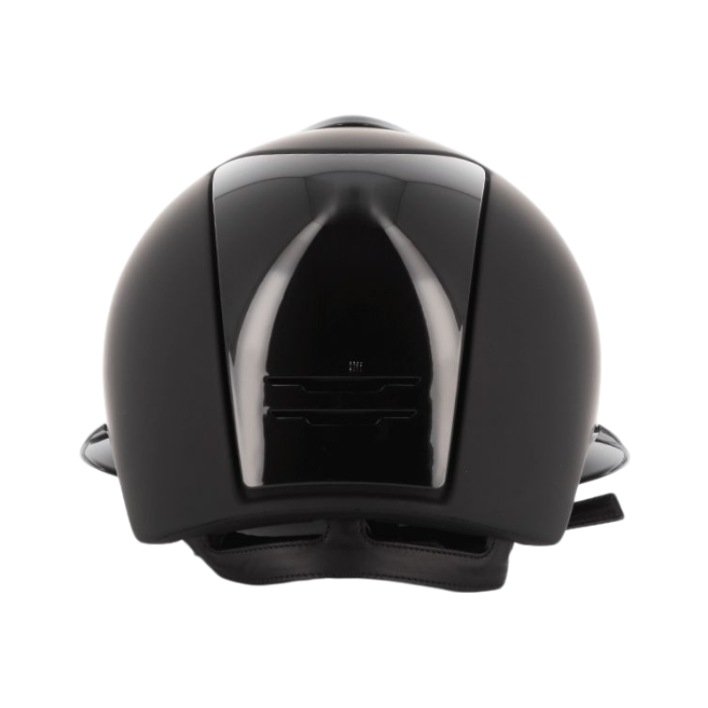 KEP - Casque d'équitation Cromo 2.0 Textile/ Polish noir visière polo | - Ohlala