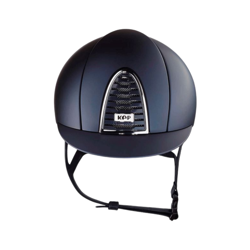 KEP - Casque d'équitation Cromo 2.0 Textile marine visière standard | - Ohlala