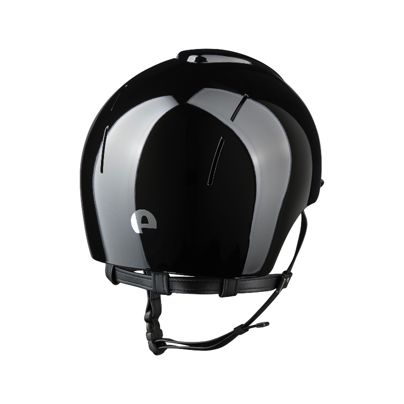 KEP - Casque d'équitation Smart Nova Metal Polish black visière standard