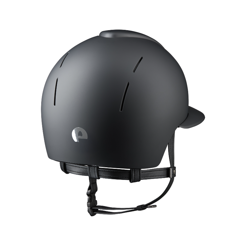 KEP - Casque d'équitation Smart Nova Textile black visière polo