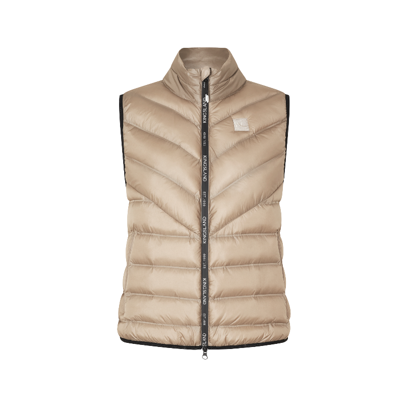Kingsland - Doudoune sans manches unisexe KLVam Padded beige cobblestone | - Ohlala