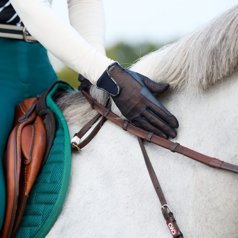 Kingsland - Gants d'équitation d'été KLNoe marine | - Ohlala