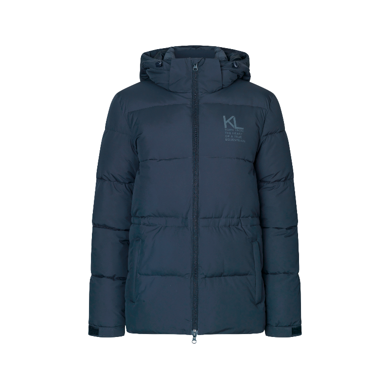 Kingsland - Manteau chaud manches longues femme KLVea marine | - Ohlala