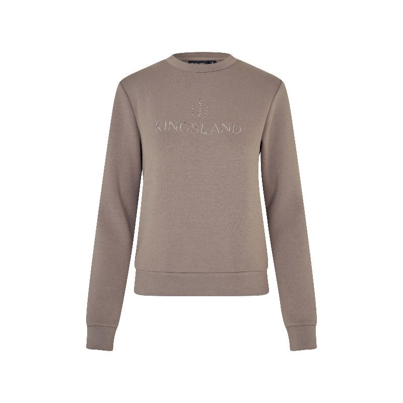 Kingsland - Sweat manches longues femme KLLola brown iron | - Ohlala