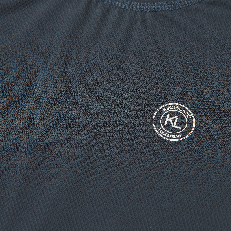 Kingsland - T-shirt manches courtes technique femme KLLeona marine | - Ohlala