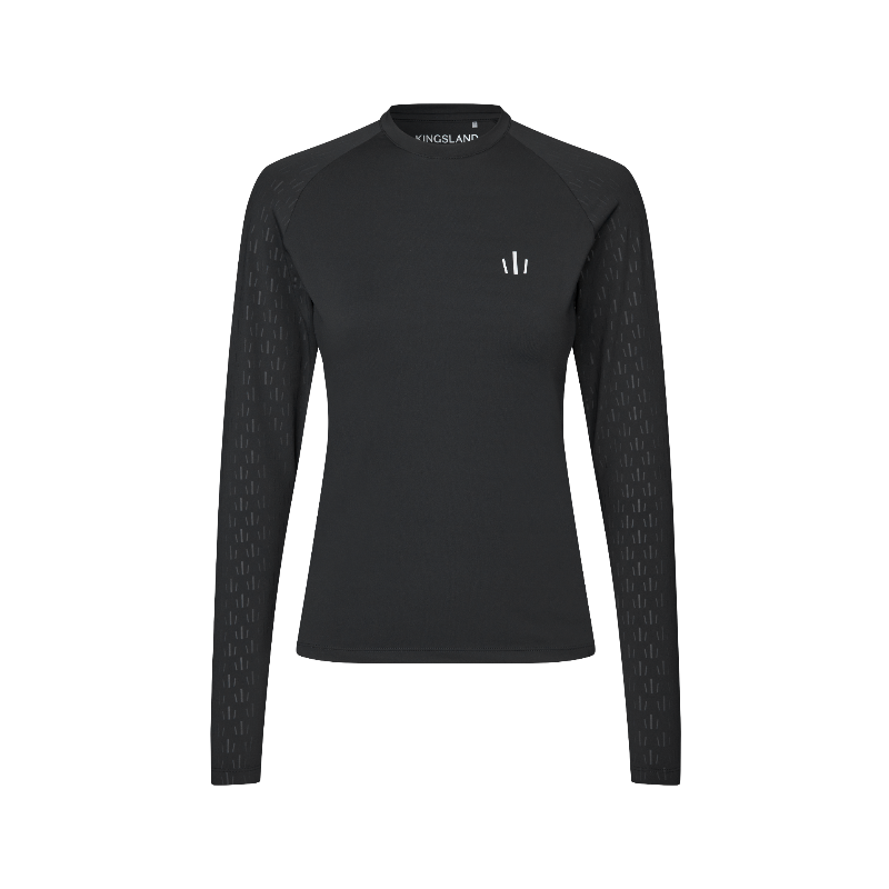 Kingsland - T-shirt manches longues femme KLNico noir | - Ohlala