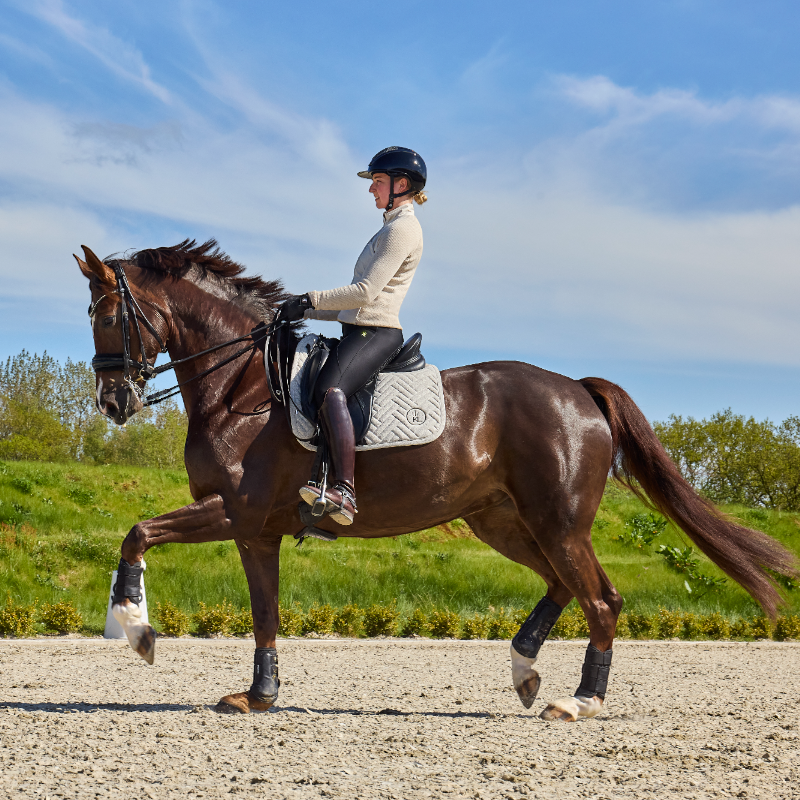 Kingsland - Tapis de dressage KLNexus cobblestone melange | - Ohlala