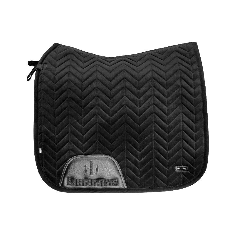 Kingsland - Tapis de dressage KLVigga velvet noir | - Ohlala