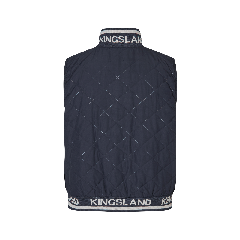 Kingsland - Veste sans manches matelassée femme KLNoelle marine | - Ohlala