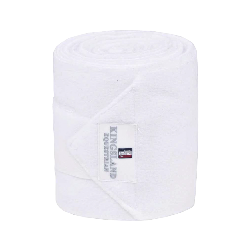 Kingsland - Bandes de polo Classic blanc (x2) | - Ohlala