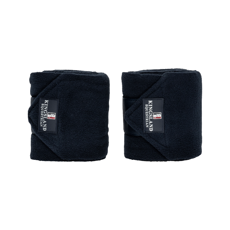 Kingsland - Bandes de polo Classic noir (x2) | - Ohlala