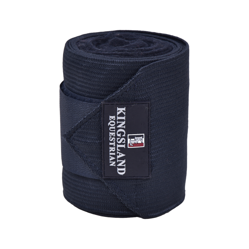 Kingsland - Bandes de travail élastiques Classic marine (x2) | - Ohlala