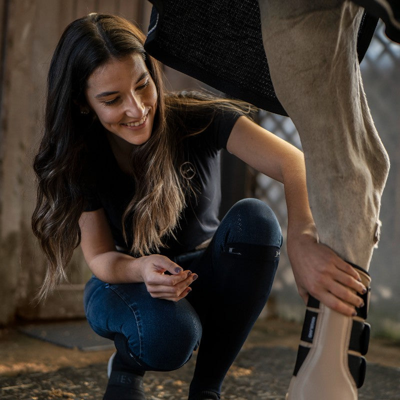 Kingsland - T-shirt manches courtes mesh femme KLHanna marine | - Ohlala