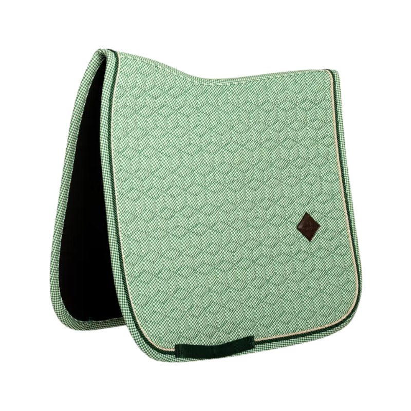 Kentucky Horsewear - Tapis de dressage Velvet Printing chess vert | - Ohlala