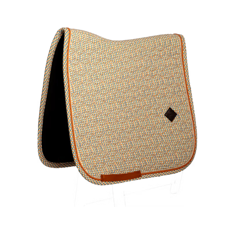 Kentucky Horsewear - Tapis de dressage Velvet Printing cubes colorfull | - Ohlala