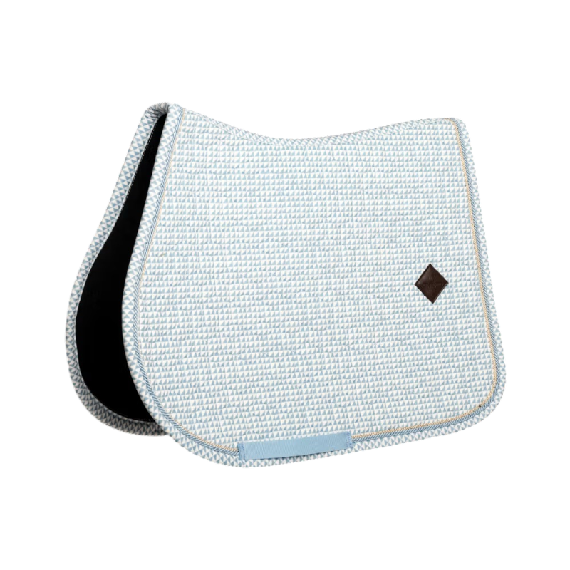 Kentucky Horsewear - Tapis de selle Velvet Printing flags light blue | - Ohlala