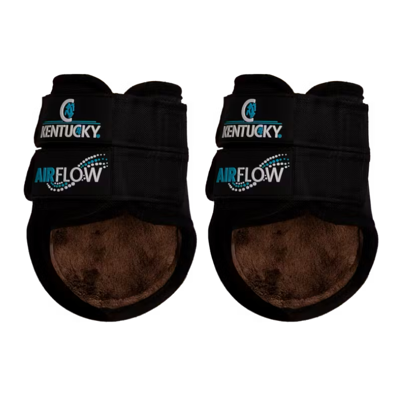 Kentucky Horsewear - Guêtres de cross courtes postérieurs 3D Air Flow Skin Friendly noir | - Ohlala