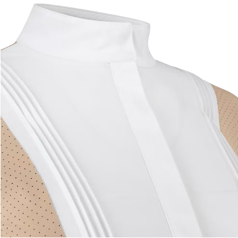 Kentucky Horsewear - Polo manches courtes femme Heritage Air beige | - Ohlala