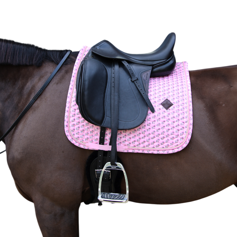 Kentucky Horsewear - Tapis de dressage Collection Sammy vieux rose | - Ohlala