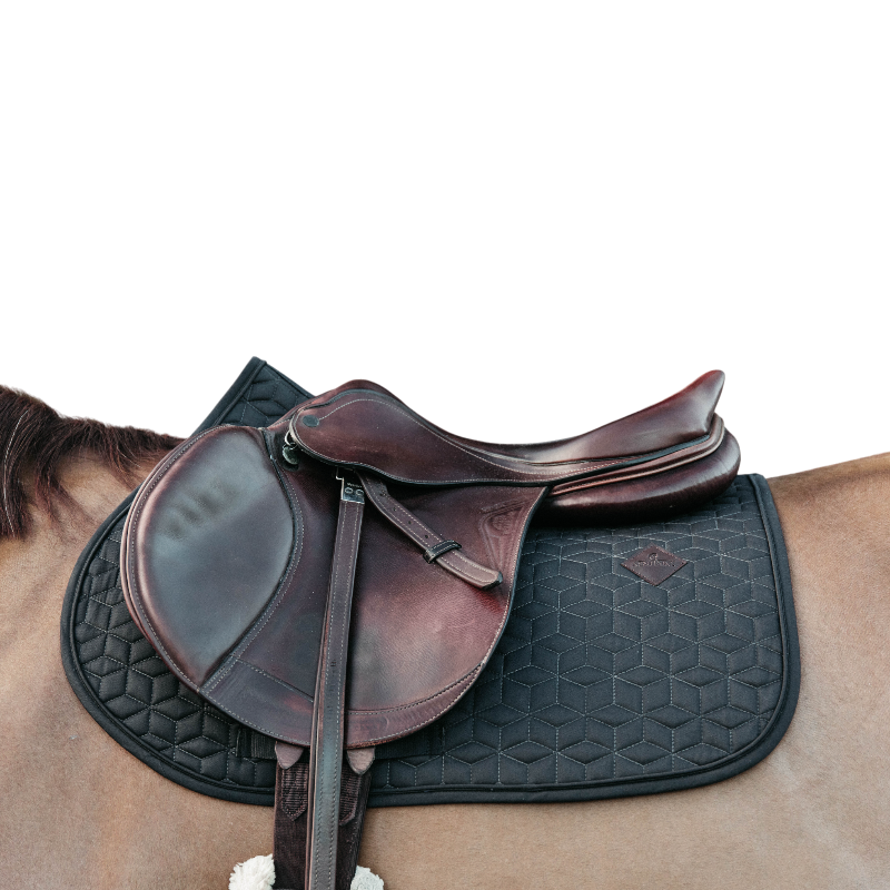 Kentucky Horsewear - Tapis de selle Basic gris anthracite | - Ohlala