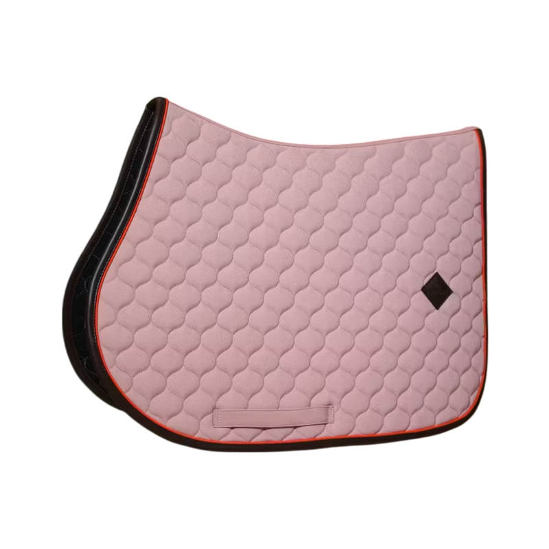 Kentucky Horsewear - Tapis de selle Onion Quilt Leather Neon vieux rose | - Ohlala