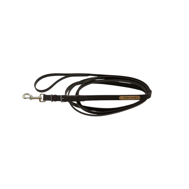 Kentucky Horsewear - Longe de présentation étalon marron | - Ohlala