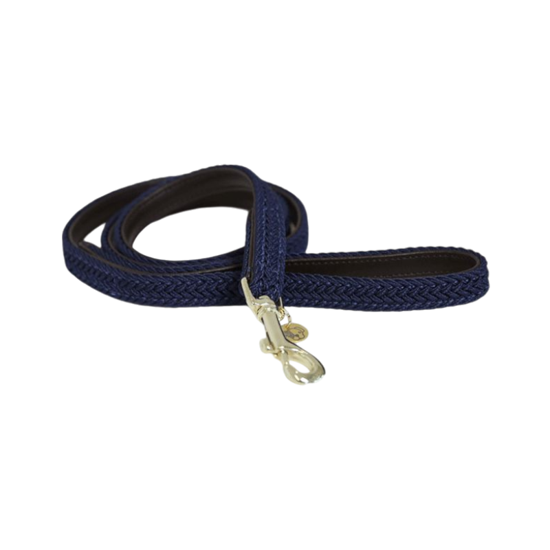 Kentucky Dogwear - Laisse en nylon tressé Plaited Nylon 200 cm marine | - Ohlala