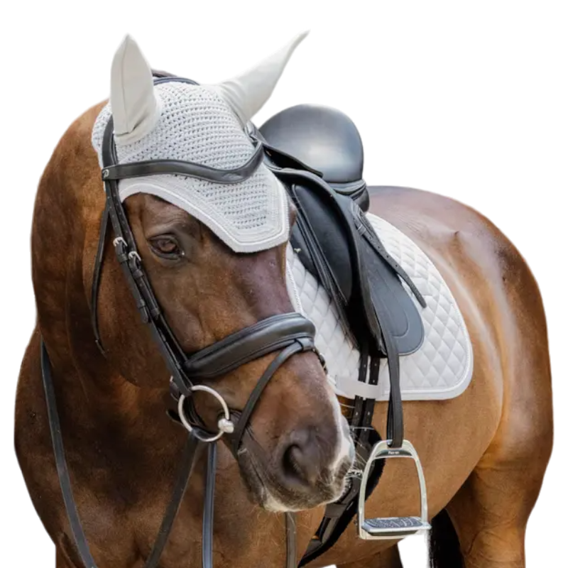 Kentucky Horsewear - Bonnet pour chevaux Wellington Diamond Rope gris | - Ohlala