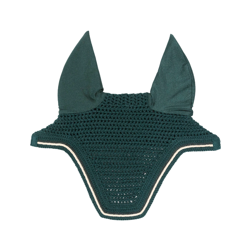 Kentucky Horsewear - Bonnet pour chevaux Wellington Diamond Rope vert pin | - Ohlala