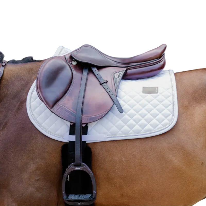 Kentucky Horsewear - Tapis de selle Diamond Rope blanc | - Ohlala