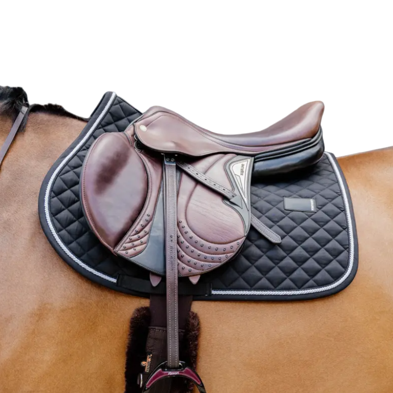 Kentucky Horsewear - Tapis de selle Diamond Rope noir | - Ohlala